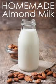 Skip The Weak Store Bought Stuff Recipe Homemade Almond Milk Almond Milk Recipes Homemade Almond Milk