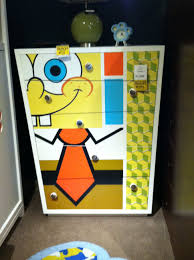 Dress Up Your Kids Dresser Like Spongebob Decorative Painting Baby Room Decor Tole Painting