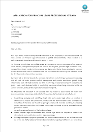 Without this understanding, there's a low chance to become rich. Principal Legal Professional Cover Letter Premium Schablone