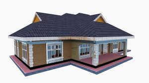 A small family can go for a 2 or 3 bedroom house. Superb 3 Bedroom House Plans And Designs In Kenya 4 Pattern In 2021 Bungalow House Design Bedroom House Plans House Roof Design