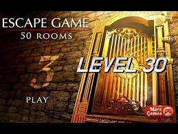 The video guide posted below will visually walk you through escape game 50 rooms 1 level 30 as if you were playing. Escape Game 50 Rooms 3 Level 30 Ø¯ÛØ¯Ø¦Ù Dideo