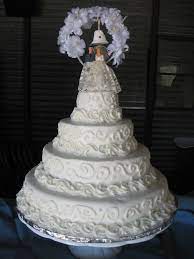 1960 S Replica Wedding Cake Wedding Cakes Vintage Pink Wedding Cake Wedding Cake Toppers