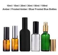 15ml 30ml 50ml 100ml Frosted Glass Matte Spray Bottles Fine Mist Sprayer  Perfume | eBay