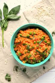 Add your final tablespoon of butter to the pan and stir in cooked quinoa, scrambled eggs, and as much soy sauce and oyster as you would like! Creamy Tomato Mozzarella Quinoa Risotto For Babies Toddlers Happy Veggie Kitchen