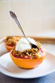 Roasted Grapefruit With Walnut Granola Grapefruit Recipes Breakfast Grapefruit Recipes Citrus Recipes