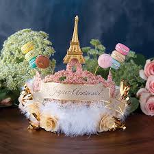 Joyeux Anniversaire Eiffel Tower Tiara Glitterville Studios