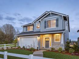 the hampton two story model home shown here at stonehaven in vancouver washington stands ready for tours hamptons exterior model homes new homes for sale