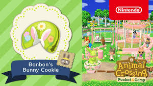 Bonbon wears the sleeveless tunic. Animal Crossing Pocket Camp Bonbon S Bunny Cookie Youtube