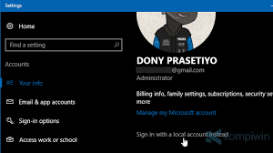 Pilih the person i want to add doesn't have an email address. Cara Ganti Akun Microsoft Dan Login Dengan Akun Lokal Di Windows 10