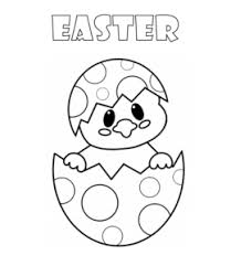 Set up a table outside and keep kids of all ages occupied with these spring pictures to color. Easter Coloring Pages And Writing Worksheets Playing Learning