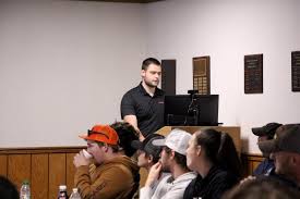 Yesterday, we welcomed alumnus Dylan Treaster back to campus to speak to  students during the first event in our engineering speaker series. Dylan,  who graduated magna cum laude with a bachelor of