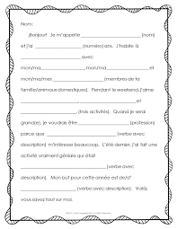 Teaching French Writing Using Templates For High School Middle School Students World Language Cafe Teaching French French Teaching Resources French Language Lessons