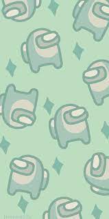 Among Us Wallpaper Green Pastel Mint Green Wallpaper Iphone Wallpaper Iphone Cute Aesthetic Iphone Wallpaper