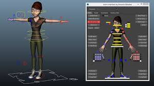 Mery Rig Free Maya Character Rig Female Character Rig Character Rigging Maya Character Modeling Female Characters