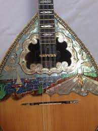 My First Complete Bouzouki Bridge Re-built I Took About 5 Hours Of Work The Bouzouki Was Made By Cypriot Luthier Panikos Its A Real Beauty