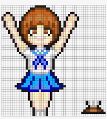 We provide full patterns complete with picture and code. Mako Kill La Kill Perler Bead Pattern Bead Sprite Cross Stitch Free Transparent Png Download Pngkey