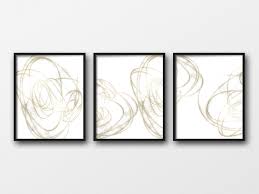 Black And White Framed Art Sets Neutral Minimalist Abstract Line Drawing Set Of 3 Prints Etsy Neutral Wall Art Abstract Digital Art Unframed Art Prints