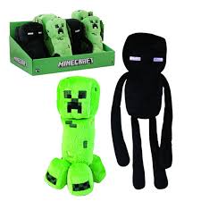 An enderman is a neutral mob. Toy Minecraft Enderman And Creeper Plush Assortment 9 Pc 5 Enderman Plush And 4 Creeper Plush