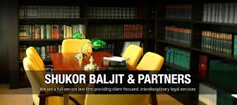 Shukor Baljit Partners Company Litigation Land Law Building Construction Law Commercial Transaction Banking Law