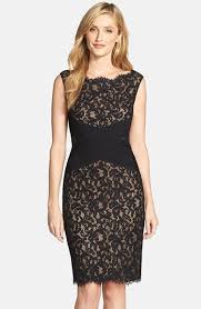 Tadashi Shoji Crisscross Waist Lace Sheath Dress Regular Petite Nordstrom Petite Cocktail Dresses Maxi Dress Cocktail Scalloped Lace Dress