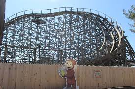 Blank Park Zoo On Twitter Curiousgeorge And The Roller Coaster At Adventureland Park In Altoona Riding The Outlaw Wasn T Too Scary