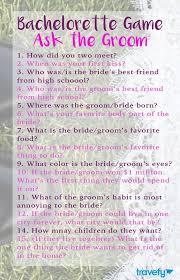 If you can ace this general knowledge quiz, you know more t. Bachelorette Game Ask The Groom Travefy Blog Bridal Bachelorette Party Cheap Bachelorette Party Bachelor Party Games