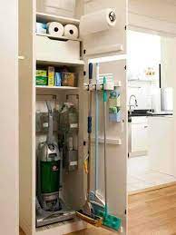 Dolap Ici Supurgelik Banyo Ic Dekorasyonu Tasarim Ic Mekanlar Ic Tasarim
