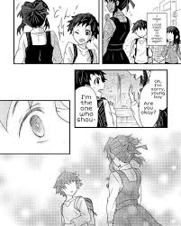 kimetsu no yaiba comics doujinshi s pt iv english makomo sabito giyuu woman in his dreams animasi gadis animasi kenangan