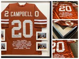 When earl was in college, he was also a member of an honorary men's service organization, which was then known as texas cowboys. Before And After Of A Signed Earl Campbell Jersey In A Shadowbox Jersey Shadow Box Earl Campbell