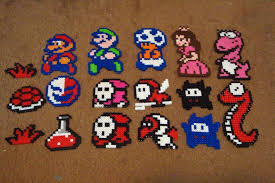 Perler Super Mario Bros 2 Collection By Pika Robo On Deviantart Perler Bead Mario Perler Bead Art Perler Bead Patterns