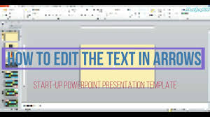How to start a powerpoint presentation. Start Up Kdrama Inspired Theme Powerpoint 2020 How To Edit The Text In Arrows Youtube