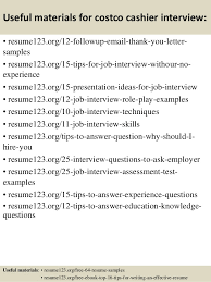 top 8 costco cashier resume samples