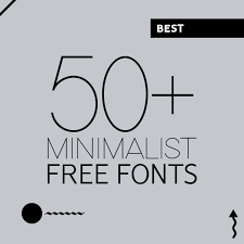 Whether you're a graphic designer or youtube creator looking for that perfect font for your thumbnail or banner, choosing the best font for your project can make all the difference. 50 Best Free Fonts For Minimalist Designs Fonts Graphic Design Junction