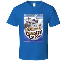 Cookie Crisp Box Greatest Cereal Of All Time Breakfast Fan Foodie T Shirt In 2020 Cookie Crisp Shirts Graphic Apparel