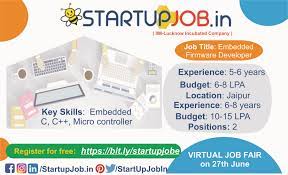 Embedded Firmware Developer Virtual Jobs Company Job Job Fair