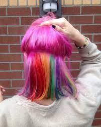 Surprise Hair Color Or Hidden Hair Color Is The New Instagram Hair Dye Trend That We Know You Ll Love Take A Look Dyed Hair Dyed Hair Pastel Hidden Hair Color