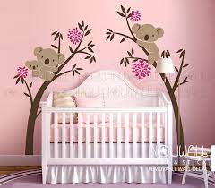 Australia Koala Bear Wall Decal Tree Branch Girls Nersery Etsy Baby Wall Decals Bear Wall Decal Animal Wall Decals
