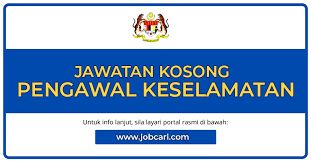 Jawatan kosong foodpanda malaysia sdn bhd tawaran adalah dipelawa daripada warganegara malaysia yang berkelayakan untuk memohon bagi mengisi. Jawatan Kosong Di Pengawal Keselamatan Jobcari Com Jawatan Kosong Terkini