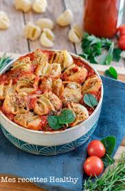 Lumaconi Farci Ricotta Capre Et Tomate Sechee Mes Recettes Healthy Tomates Sechees Ricotta Recette Healthy