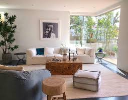 Large Corner Windows In Living Room With Extra Long Sofa California Home Tour Living Room Windows Livingroom Layout Living Room Corner