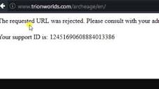 Chrome The Requested URL Was Rejected. Please Consult With Your ...