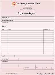 expense report template balance sheet templates budget google sheets