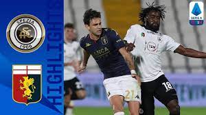 Head to head statistics and prediction, goals, past matches, actual form for serie a. Spezia 1 2 Genoa Genoa Fight Back To Beat Spezia Serie A Tim Youtube