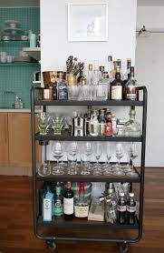 Phillip Claire S Colorful Bright London Flat Home Bar Decor Bar Furniture Bars For Home