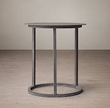 Mercer Round Side Table Side Table Round Side Table Metal Side Table