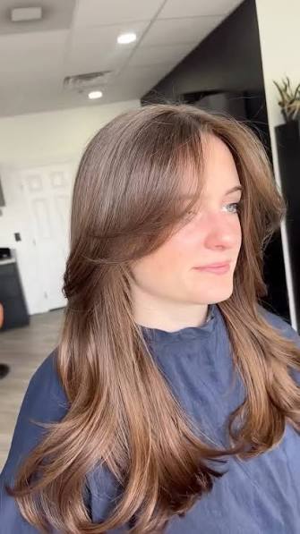 Soft Face Framing Baby Hairs Hairstyle