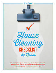 Getting kids to clean their room can be a tricky task — in part because they feel overwhelmed about where to begin. House Cleaning Checklists By Room