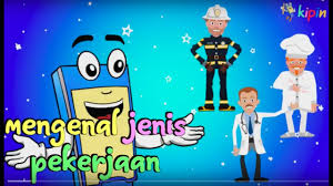 Kartun kartun kartun profesi via pewepaeyazid.blogspot.com. Mengenal Jenis Pekerjaan Video Prasekolah Youtube