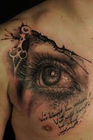Amazing Realistic Eye Time Tattoo Idee Per Tatuaggi Tatuaggi Immagini Tatuatori