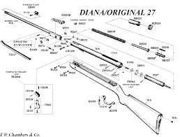 27 Diana Original Airgun Spares Chambers Gunmakers